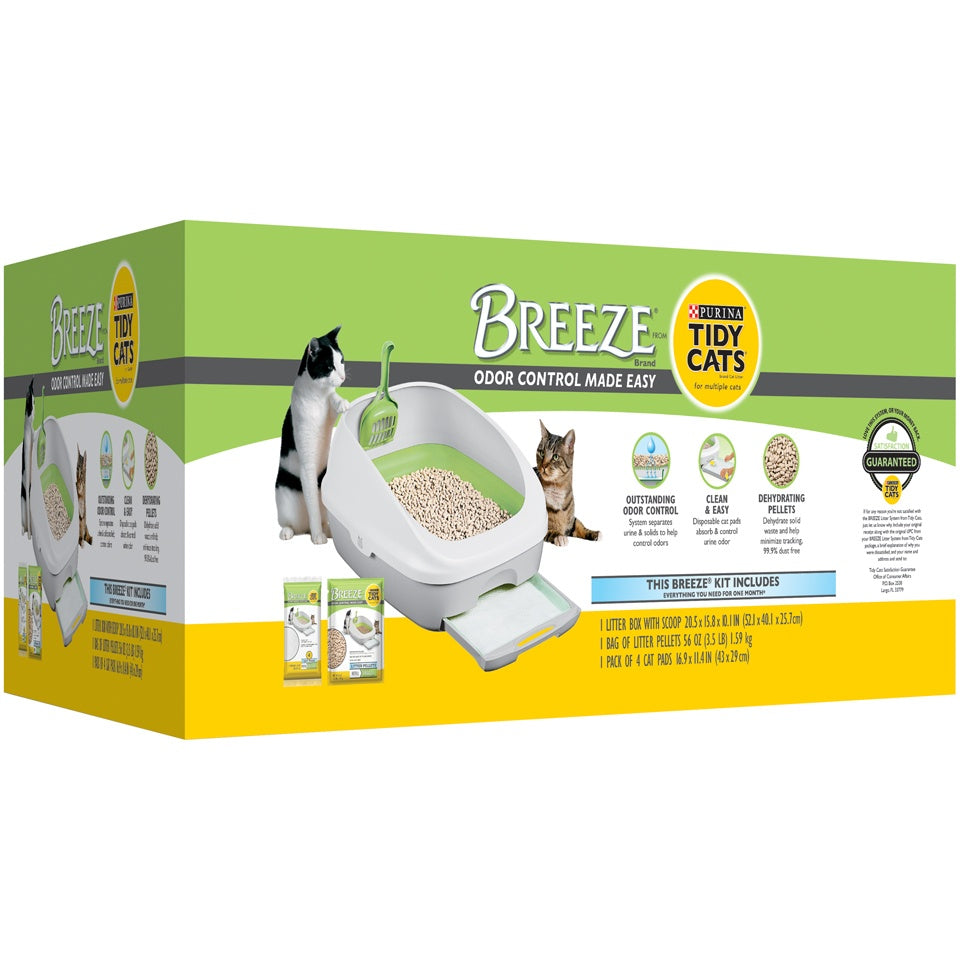 Tidy cats breeze clearance box