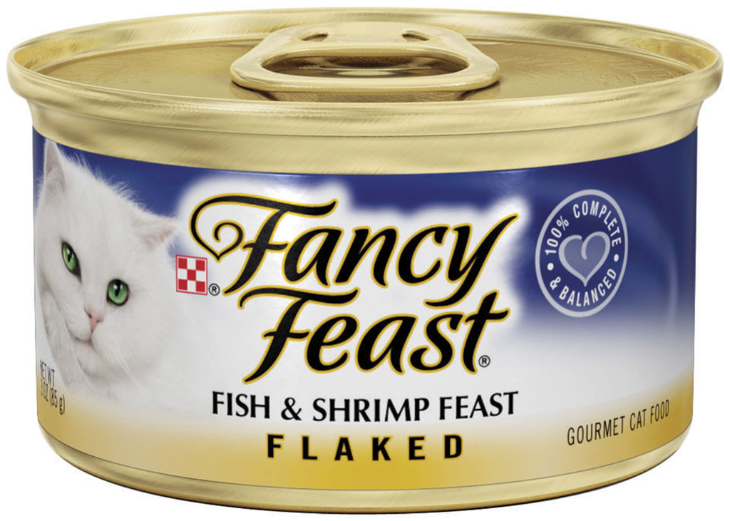 Fancy Feast Flaked Fish and Shrimp Canned Cat Food