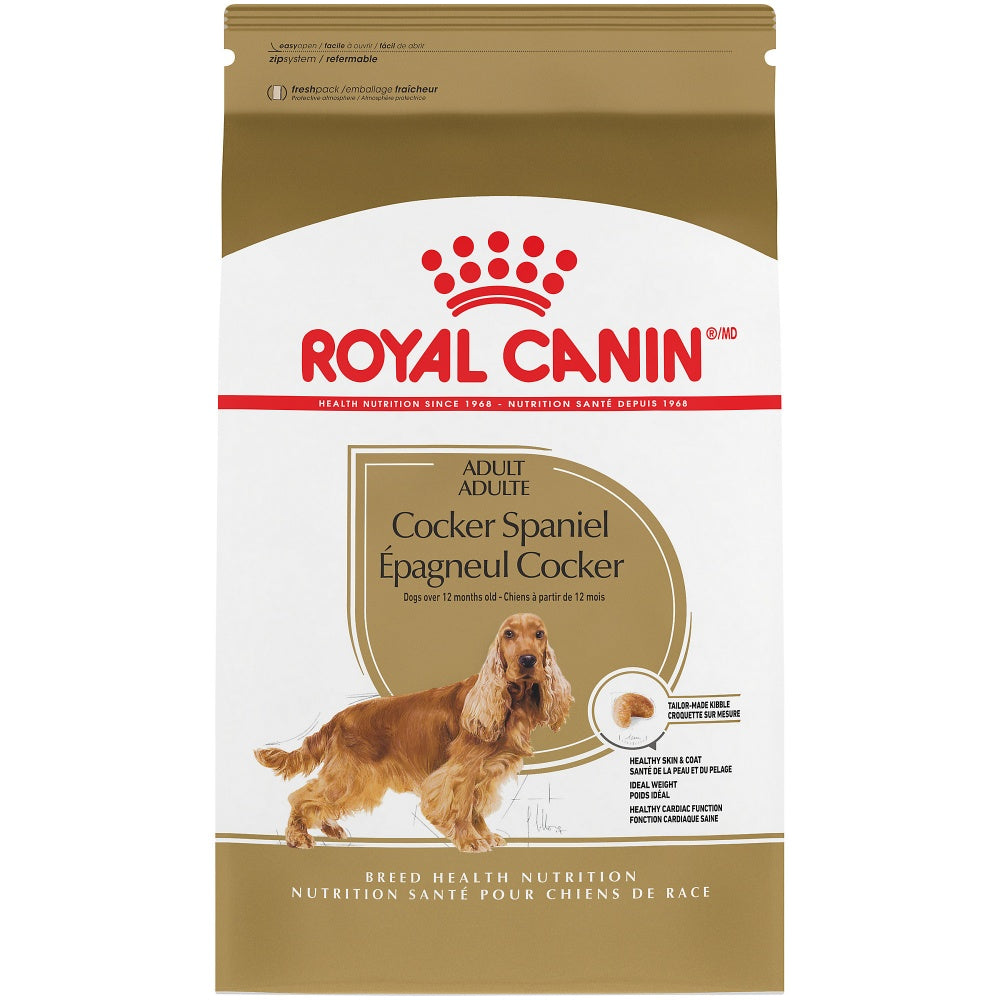 Royal Canin  Breed Health Nutrition Cocker Spaniel Adult Dry Dog Food