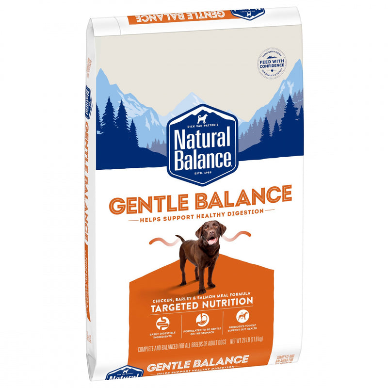 Natural Balance Targeted Nutrition Gentle Balance Chicken, Barley, & Salmon Meal Recipe Dry Dog Food