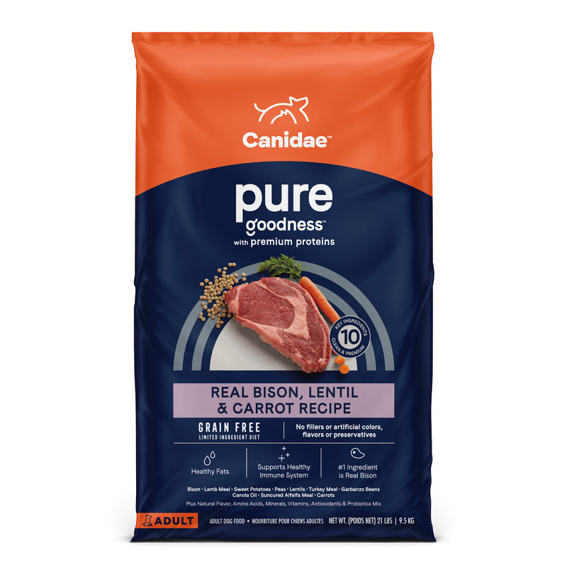 Canidae Pure Goodness PUPPY Real Salmon & Oatmeal Recipe Dry Dog Food