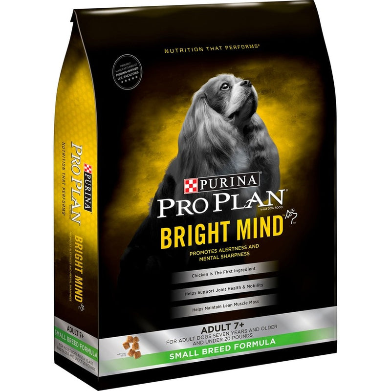 Purina Pro Plan Bright Mind Adult 7+ Small Breed Formula Dry Dog Food