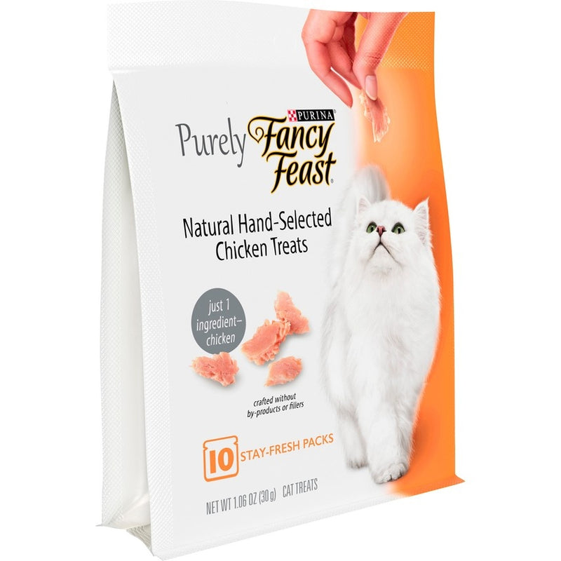 Fancy Feast Purely Natural Hand-Selected Chicken Cat Treats