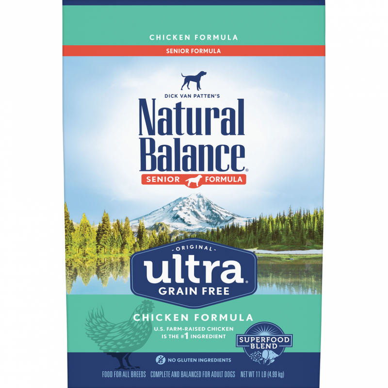 Natural Balance Original Ultra Grain Free Senior Recipe with Chicken Dry Dog Food