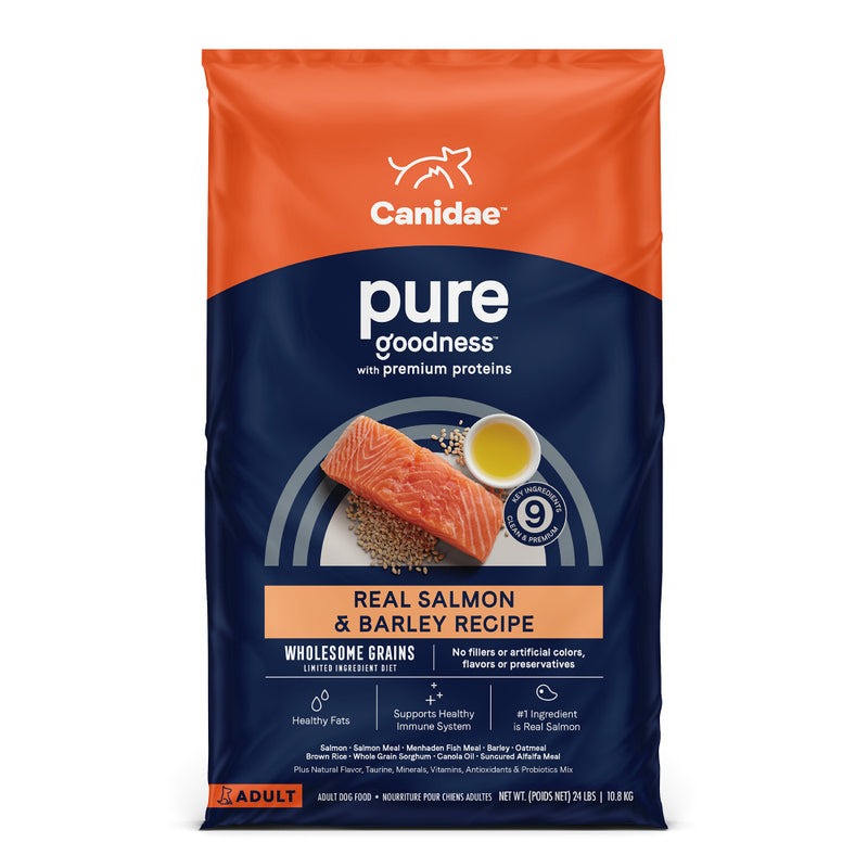 Canidae Pure Goodness Real Salmon & Barley Recipe Adult Dry Dog