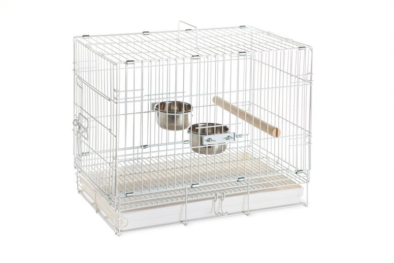 Prevue Travel Cage White for Birds