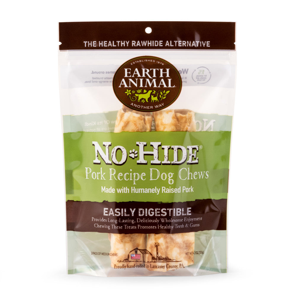 Earth Animal No-Hide Pork Dog Chews