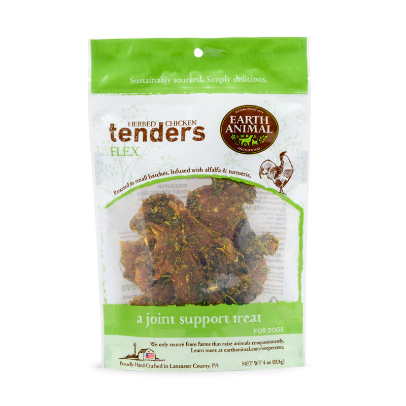 Earth Animal Tenders Flex Chicken Jerky Dog Treats