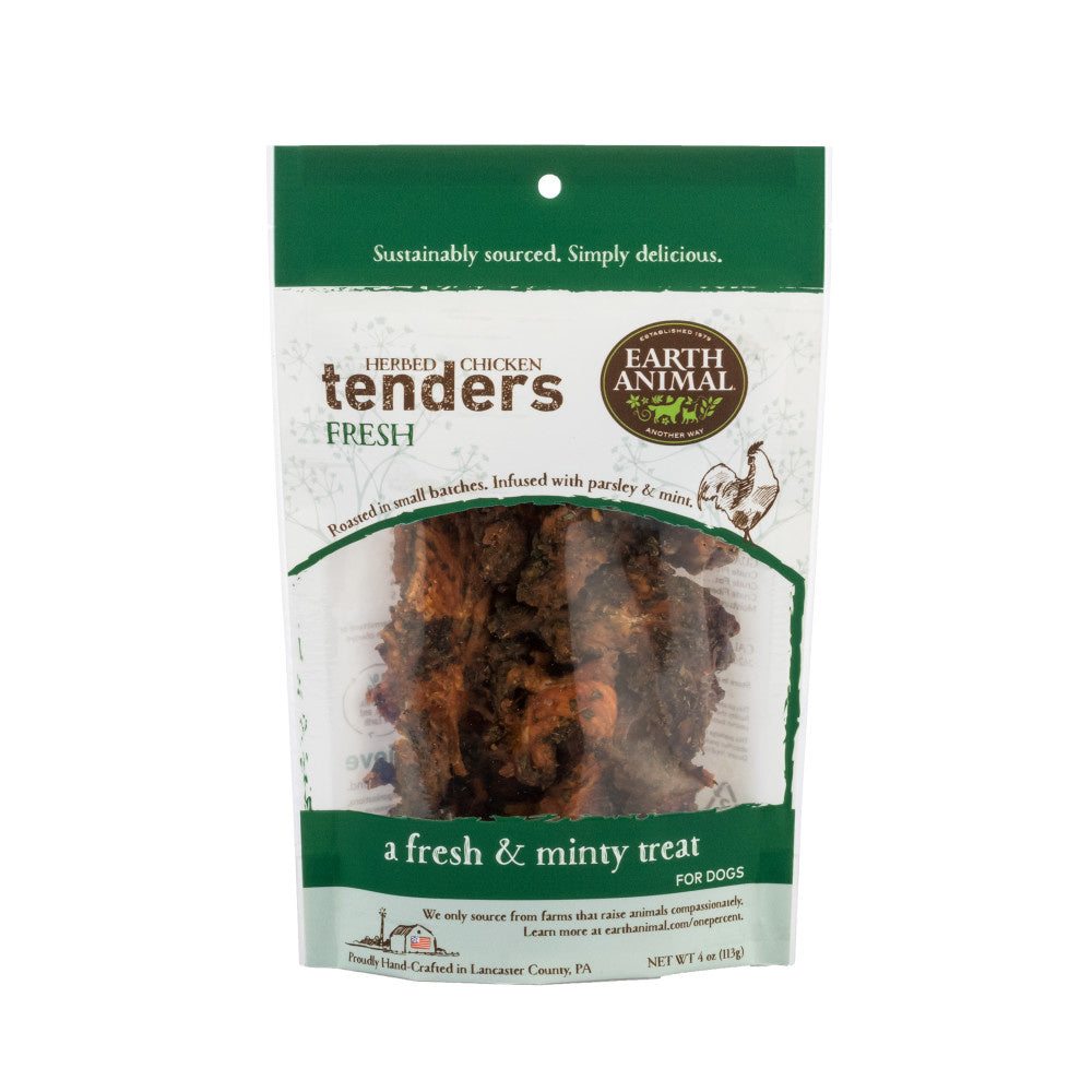 Earth Animal Tenders Fresh Chicken Jerky Dog Treats