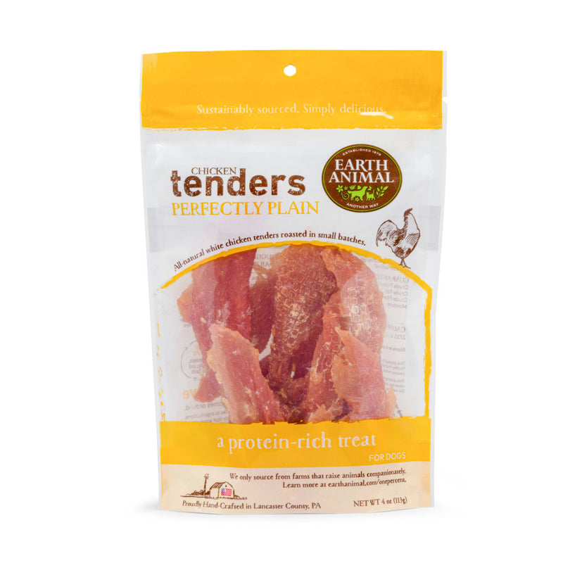 Earth Animal Tenders Perfectly Plain Chicken Jerky Dog Treats