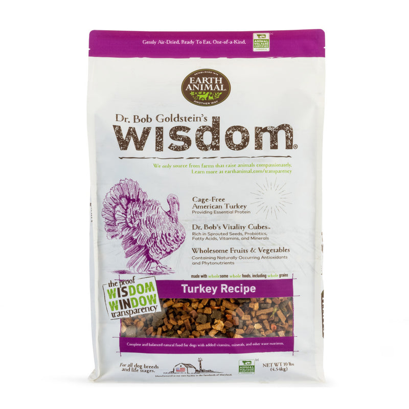 Earth Animal Wisdom Turkey Air-Dried Dog Food